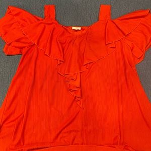 Off the shoulder blouse